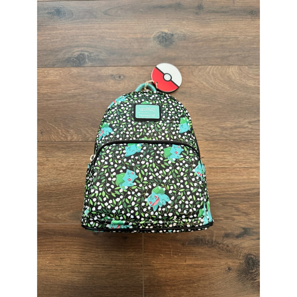 Loungefly Pokemon Bulbasaur Lily of the Valley Mini Backpack Floral NWT